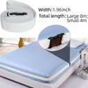 Bed Sheet Strap, Fitted Sheet Strap Elastic Reliable Mattress Straps for Firm & Tight Keep Bed Sheet in Place Suitable for Queen/King Size Mattress (26FT)