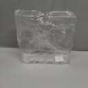 Clear Acrylic Napkin Holder for Table, Elegant Non-Slip Guest Towel Tray for Bathroom, Waterproof Vertical Tissue Dispenser for Kitchen, Dining, Bar, Office