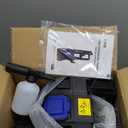 Professional Pressure Cleaner, 5000PSI Power Cleaner with Foam Cannon,4 Nozzles,33FT Hose and Soap Bottle,Car Clean Machine/Car/Driveway/Patio Clean,Blue
