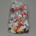 SUNNYCLUE 42Pcs Miniature Snowman Figures Mini Resin Christmas Trees Santa Claus Snowflakes Small Gift Boxes Landscape Tiny Christmas Figurines for Home Office Desk Holiday Party Favors Decoration