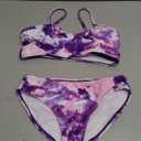 Kanu Surf Girls' Coral Reef Beach Sport Wrap Around Bikini 2-Piece Swimsuit Size 6T