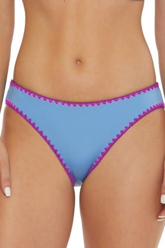 Lucky Women's Marbella Hipster Bikini Bottom, Cheeky Coverage, Swimwear Separates L