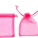 3.5"x4.5" Small Pink Jewelry Bag