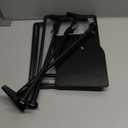 CYEAH 3 Pack Sign Holder Stand, 8.5x11 inch Floor Standing Sign Holders, Height Adjustable Sign Stands with Aluminum Snap Open Frame for Vertical/Horizontal Sign Displayed for Malls, Schools, Restaurants