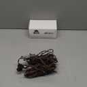 BCD Incandescent Teeny Lights 100 ct  Warm Mini Bulbs with Brown Cord  Indoor/Outdoor Water-Resistant Farmhouse String Lights for Patio, Wedding, Home Dcor, Rustic Christmas