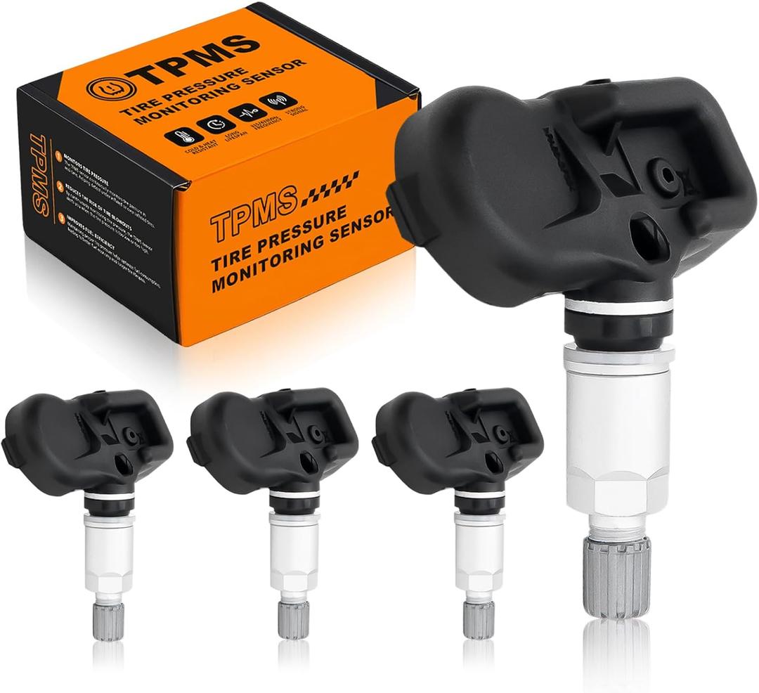 4pcs Tire Pressure Monitoring Sensors 315MHz TPMS System Fit CT ES GX GS HS IS LFA LS LX RX SC iQ tC xB xD Vibe 4Runner Avalon Camry Corolla FJ Land Cruiser Highlander Matrix Prius V RAV4 & More