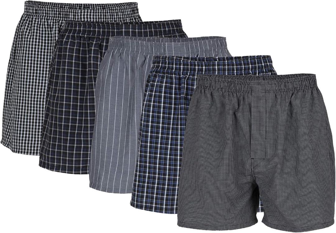 Gildan Men's Underwear Boxers, Multipack (L)