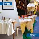 12Pcs Picnic Tablecloth Clips for Outdoor Tables - Stainless Steel Large Table Cloth Clip, Fits for 2.5 Thick Tables, Metal Clamps for Picnic Table Clips, Dining Table Cloth Holder