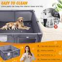 Whelping Box for Dogs and Puppies, 484818 in Whelping Supplies with Waterproof Whelping Pad for Medium Small Dogs