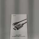 acer USB C to HDMI Cable for Home Office 6.6FT (4K@60Hz), Thunderbolt 4/3 Compatible, High-Speed Type C to HDMI 2.0 Braided Cord for MacBook Neo, iPhone 17/16 Pro/Max, iPad Pro, Galaxy S25, Surface