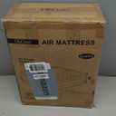 OhGeni Queen Air Mattress with Built in Pump, Inflatable Mattress Blow Up Mattress 18 Raised Comfort,Upgraded Surface Portable Bed, Air Bed for Home, Guest, Camping, Colchone Inflable, 650 lbs (Standard Height 18'' Black)