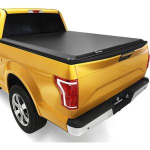 YITAMOTOR Soft Roll Up Truck Bed Tonneau Cover Compatible with 1999-2016 Ford F-250 F-350 F250 F350 Super Duty 8 ft Bed