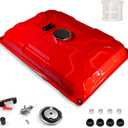 JMCHstore 7 Gallon Metal Generator Gas Fuel Tank Replacement For Predator 6500W, Champion, Generac, Briggs & Stratton, Honda GX390 Generator