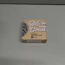 Silicone Coasters with Black Metal Holder, Set of 6, 4-Inch Diameter, Cup Mat for Drink, Stylish Home Decor, Deep Grey