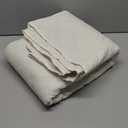 inron Full/Queen Size Quilt Set,Lightweight Cream Microfiber Ultrasonic Coverlet,Breathable Soft Bedspread with Modern Geometric Pattern,Thin Bedding for All Seasons (1 Quilt,2 Pillow Shams)