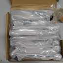 Alzassbg 10 Pack Matt Black Cabinet Pulls, 5 Inch(128mm) Hole Centers Cabinet Handles Kitchen Hardware Straight Bar for Cabinets and Drawer AL3082MB