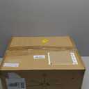 42 inch Modern Ceiling Fans with Lights APP/Remote Control, Low Profile Reversible 6 Speeds Ceiling Fan Light for Indoor/Outdoor Patio Bedroom Living Room, Black