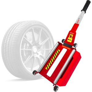 Upgraded Portable Effortless Tire Jack Disassembly Tool, Tire Jack Tool with Roller Plate [Extended Version] (2Pcs)