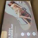 DOPICT Massage Mat, Detachable Neck Massager, Full Body Vibration Heating, Massage Pad with 10 Vibrating Motors and 9 Speed Settings for Home Office Use, Gift for Men Women Parents Christmas,Black