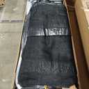 SKOK Trampoline for Kids,400LBS Outdoor Trampoline with Net-ASTM Approved Trampoline for Children and Adults (8FT, Solid Black)