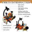 110V Key Cutting Machine with LED Lighting, Key Maker Machine
