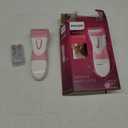 Philips SatinShave Essential Womens Wet & Dry Electric Shaver for Legs & Body, Cordless, with Hypoallergenic Foil, HP6306/50