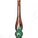 Merit wooden craft Handcrafted (Green) Resin epoxy & Wood Mix Crochet Hooks Ergonomic Soft Handle Needles Knit Weave Craft Yarn Different Size, Crochet Hooks, (6mm)