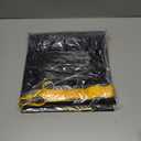 2 x Newrara Graduation Unisex Matte Adult Graduation Cap with Tassel (Black)