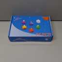 LANKER 24 Pack Flameless Led Tea Lights Candles, Flickering Red Battery Operated Electronic Fake Candles, Decorations for Wedding, Party, Christmas, Halloween (Red)