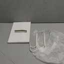 FYY Over The Door Hooks, 4 Pack Upgraded Long Door Hangers Hooks with Rubber Prevent Scratches Heavy Duty Organizer Hooks for Hanging Clothes, Towels, Hats, Coats, Bags White