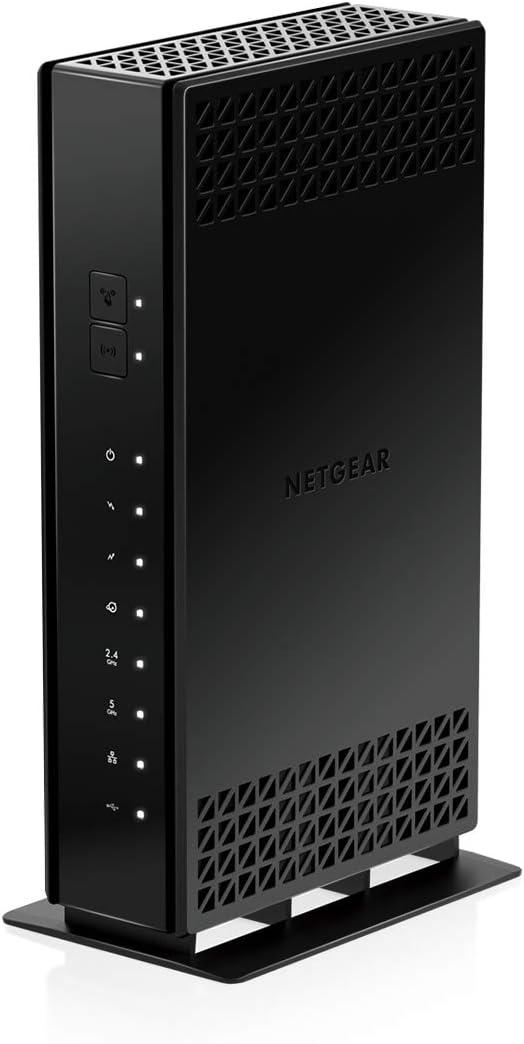 NETGEAR Cable Modem with Built-in WiFi Router (C6230) - Compatible with All Major Cable Providers incl. Xfinity, Spectrum, Cox - for Cable Plans Up to 400Mbps - AC1200 WiFi Speed - DOCSIS 3.0