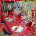 8 Pack Christmas Metallic Foil Spray Centerpiece Star Snow Table Decoration Burst Table Centerpieces for Holiday Decorations Party Wedding Birthday New Year Supplies