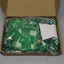 St Patricks Day Accessories Leprechaun Costume Green Fanny Pack with Drink Holder Irish Shamrock Shorts for Men(Plaid,L)