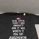 Dear Santa Funny Inappropriate Christmas T-Shirt L 