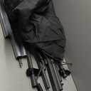 HOMEDEM Gray Canopy, 80 x 110 In, and Metal Frame