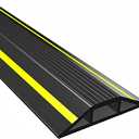 Vilmon 6.5FT Heavy Duty PVC Floor Cable Cover, Floor Cord Cover, Cable Protector Protect Wire for Indoor and Outdoor Cable Cavity = 0.94" (W) x 0.4" (H)(3 Channels