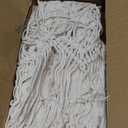 Mkono Macrame Curtain Large Boho Woven Wall Hanging Window Curtains Handmade Bohemian Decor for Window Doorway Closet Wedding Backdrop Arch Bedroom Living Room Apartment, 42''Wide x 62.9''Long