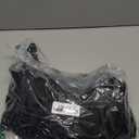 Women's Cocktail Dresses Elegant Black Strapless Slit Mermaid Evening Dresses for Wedding Guest (Large)