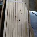 Greaton, Wooden Queen Bed Slats for Support Under Mattress Replacement Wood Slats for Queen Size Bed Frame Under Mattress Support Without Extra Height 3.38 Standard Width