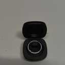 Smart Ring Health Ring with Touch Button Message Reminder Ring Heart Rate Monitor Sleep Ring Exercise Modes Activity Tracker Smart Rings for Android & iOS Phone  (Size 9)