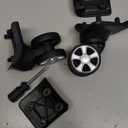 NUOZE Duel Spinner Luggage Wheels Replacement for Suitcase, Wheels Parts Roller Suitcase Tourister Travel Trunk Caster Luggage Replacement Kit (H330-2Pcs)