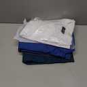 ZITY 5 Pack Mens Polo Shirt Short Sleeve Sports Golf Tennis T-Shirt Moisture-Wicking Summer Shirts (L)