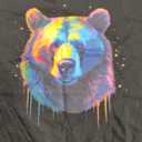 Large Panda Colourful Animal Panda Bear Zoo Art Panda T-Shirt, M