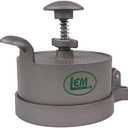 LEM Products Adjustable Burger Press, Spring-Loaded, Heavy-Duty Aluminum