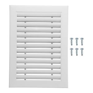 Nexarelle Aluminum Air Vent Cover 18"x10" Openings: 15.6"x7.7" White