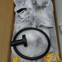 14-Pieces Matte Black Bathroom Accessories Set, Stainless Steel Bathroom Hardware Set, Bath Towel Bar Set, Towel Racks for Bathroom Wall Mounted.