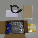 RFID Lock Electronic Cabinet Lock with USB Cable - Hidden DIY Lock for Wooden Cabinet Drawer Locker Cupboard Gun Box with 5 Key Cards/Fobs