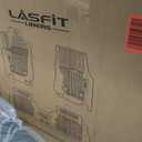 LASFIT Floor Mats & Cargo Liner Set for Ford Bronco 4-Door 2021-2026, Full Covrage Floor Liners + Cargo Mat + Backrest Mats + Underfloor Storage Mat, Heavy Duty All Weather TPE Interior Protection