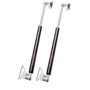 36 inch 300 lbs (300lbs-420lbs) 1335 N Gas Struts,36 Shocks with L-ype Mounting Brackets Heavy Duty Lid Cover RV Bed Basement Floor Door Trailer Cover, 2 Pack