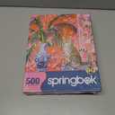 Springbok Cheetah and Ginger Jar 500 Piece Jigsaw Puzzle for Adults - Unique Cut Pieces - Made in USA